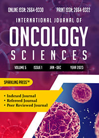 International Journal of Oncology Sciences Cover Page